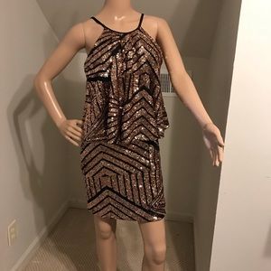 Sequined party dress